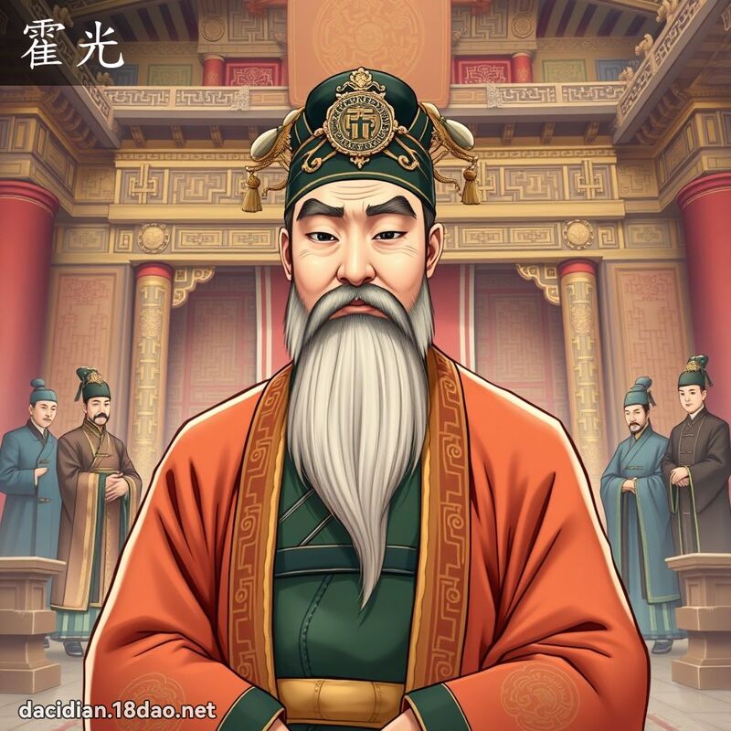 霍光 - 國語大辭典配圖