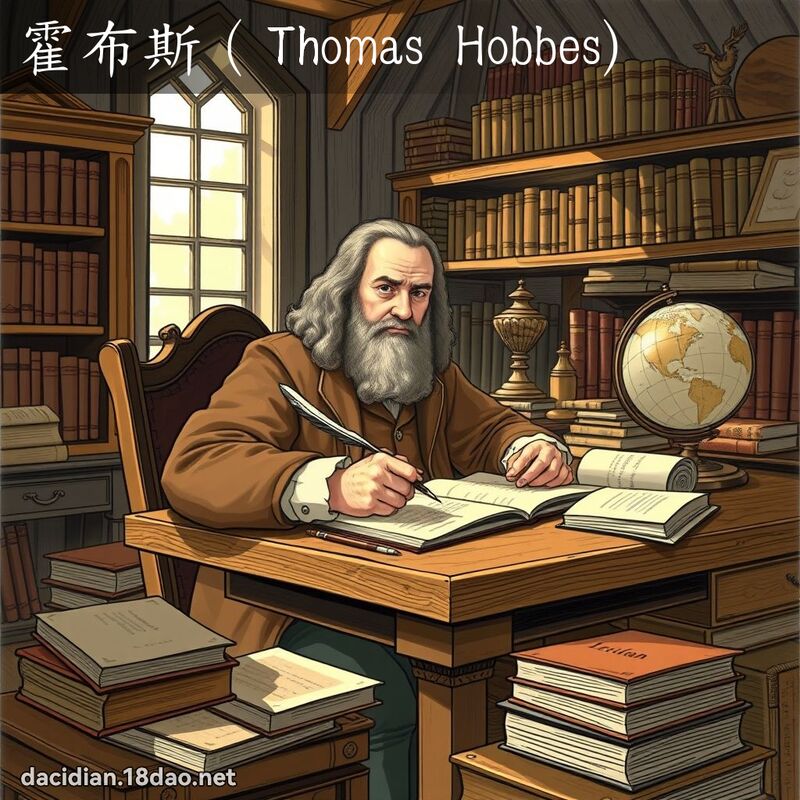 霍布斯（Thomas Hobbes) - 國語大辭典配圖