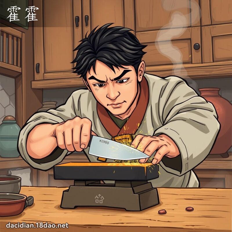 霍霍 - 國語大辭典配圖