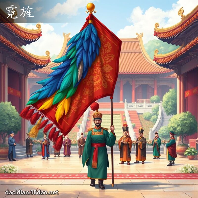 霓旌 - 国语大辞典配图