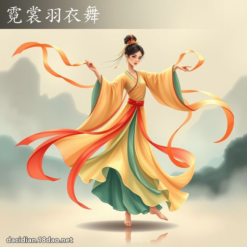 霓裳羽衣舞 - 國語大辭典配圖