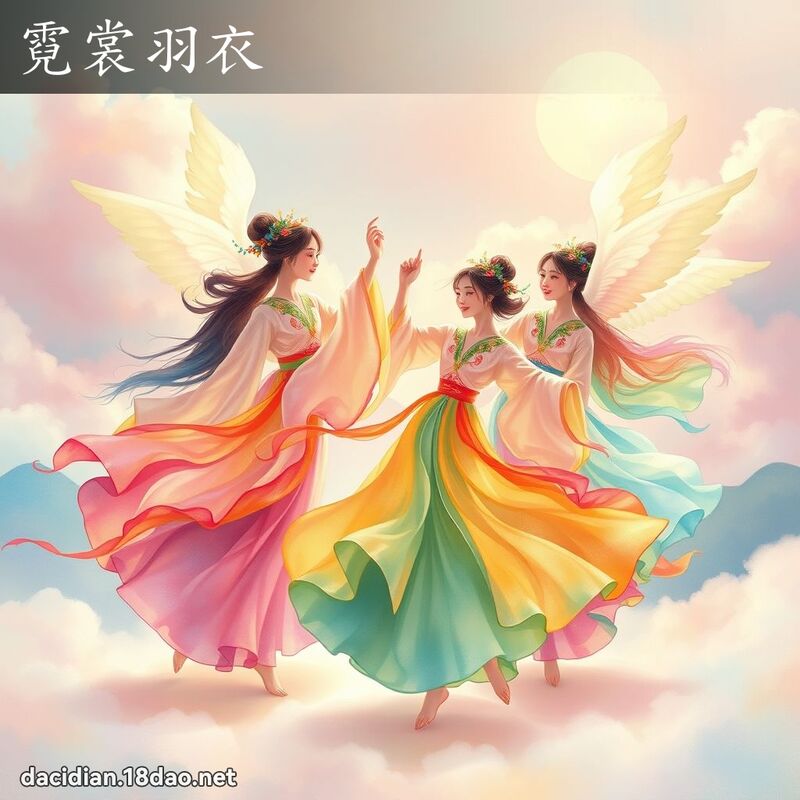 霓裳羽衣 - 国语大辞典配图