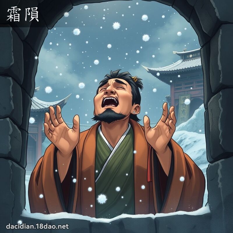 霜陨 - 国语大辞典配图