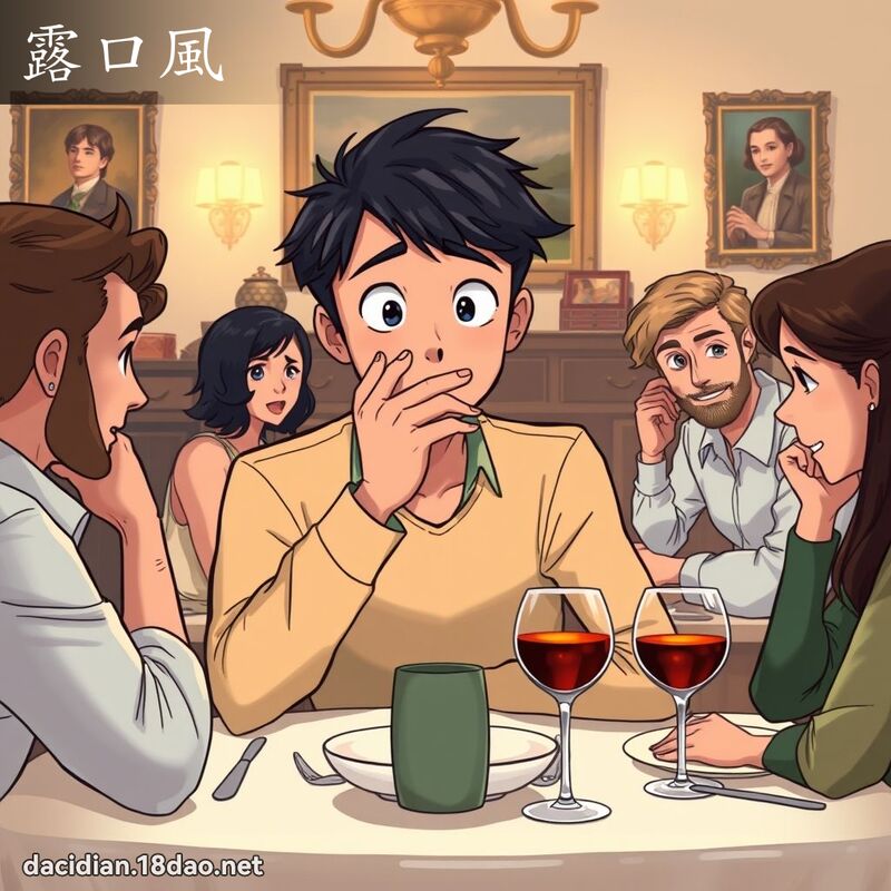 露口風 - 國語大辭典配圖