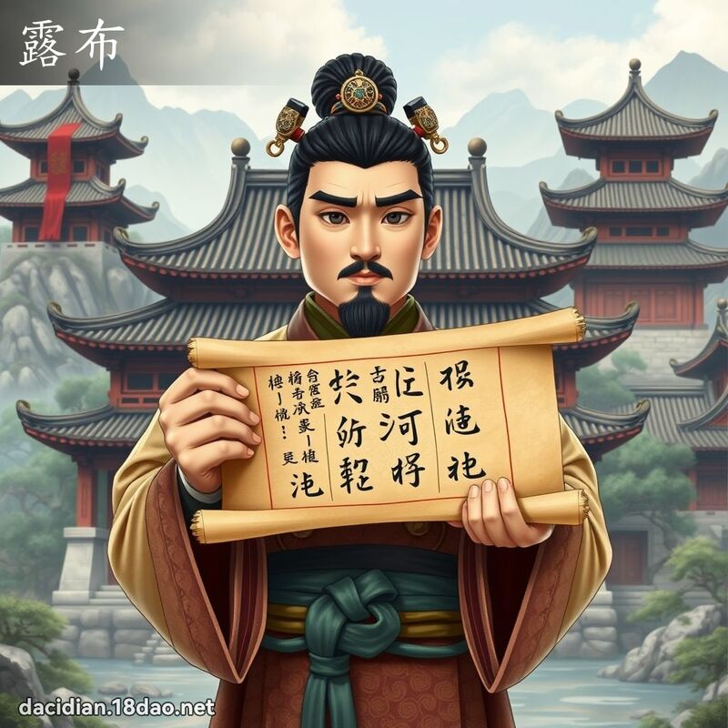 露布 - 國語大辭典配圖