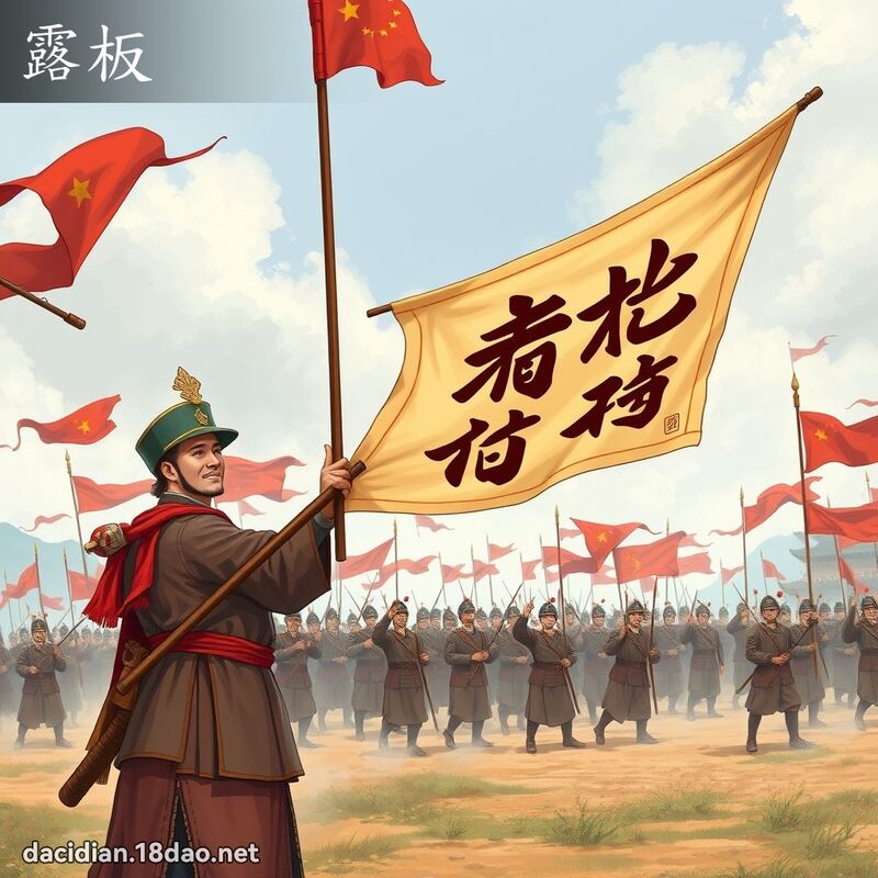 露板 - 国语大辞典配图