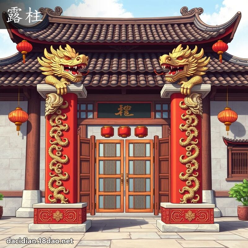 露柱 - 國語大辭典配圖