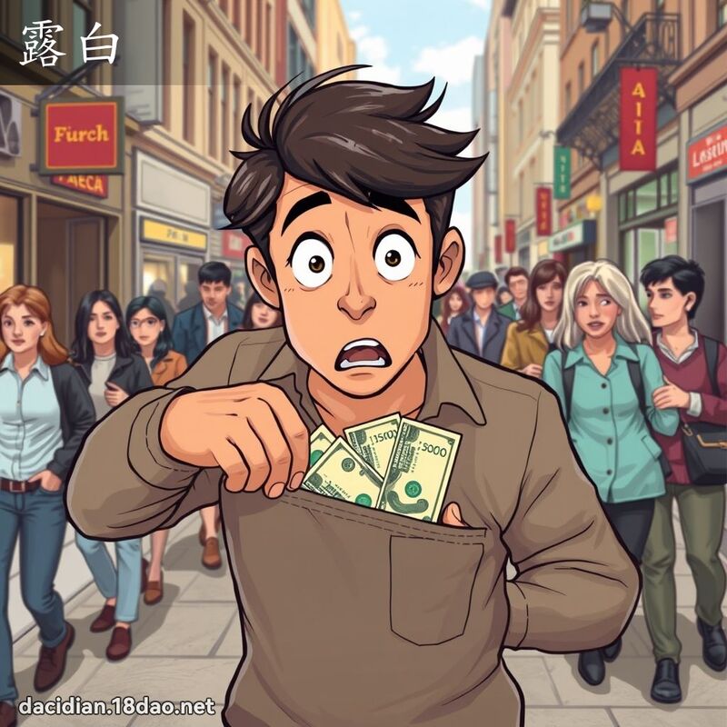 露白 - 國語大辭典配圖