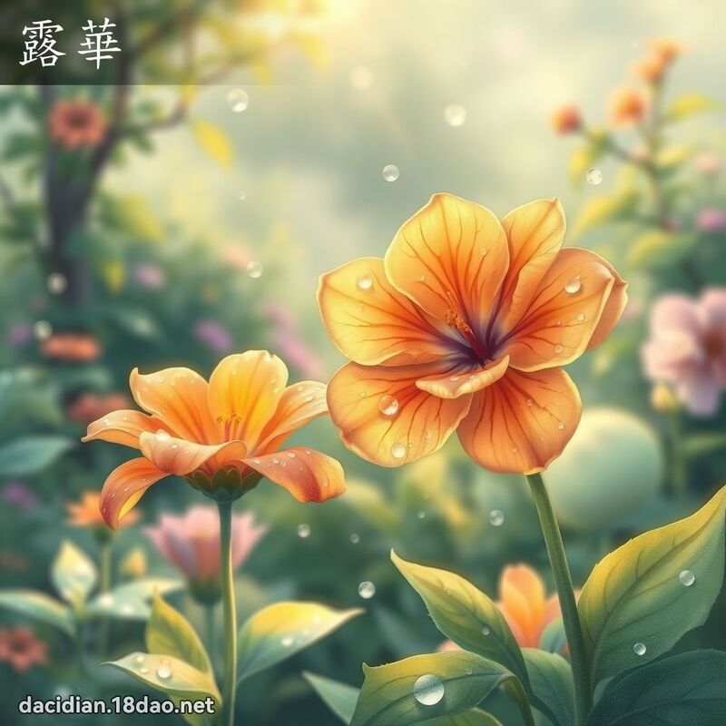 露华 - 国语大辞典配图
