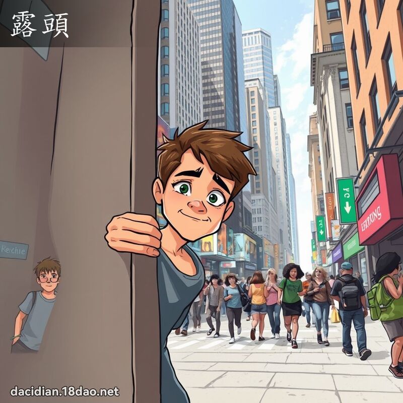 詞語: 露頭 (多意詞)