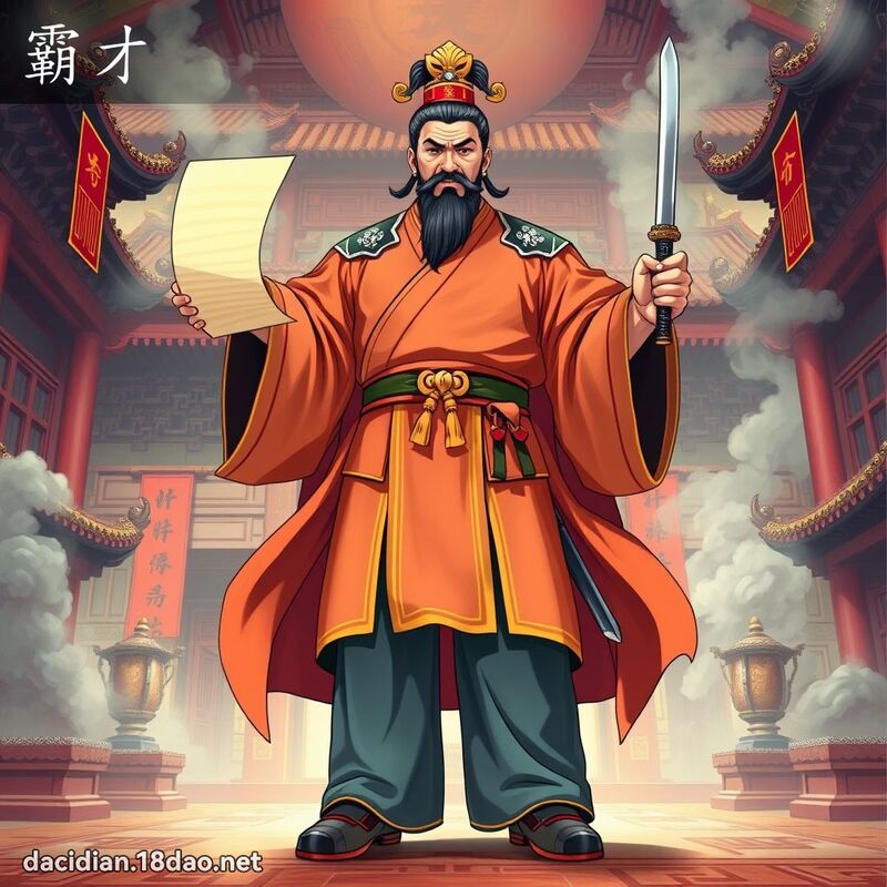 霸才 - 国语大辞典配图