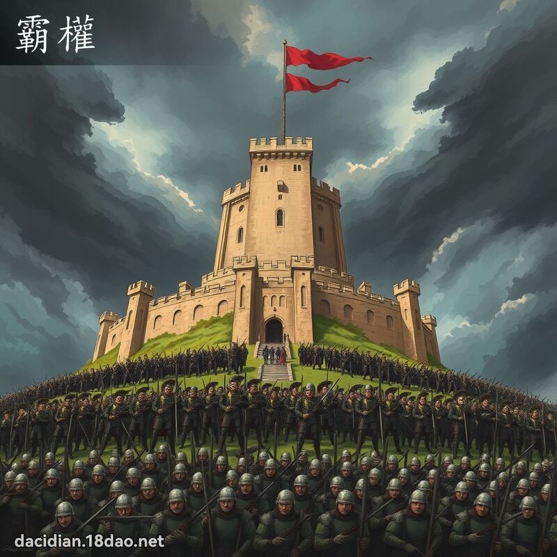 霸權 - 國語大辭典配圖