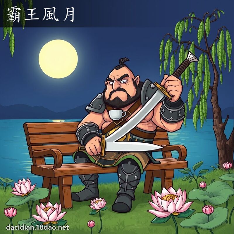 霸王風月 - 國語大辭典配圖