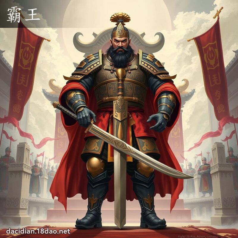 霸王 - 国语大辞典配图