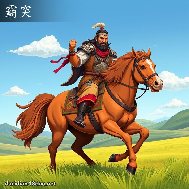 霸突 - 國語大辭典配圖