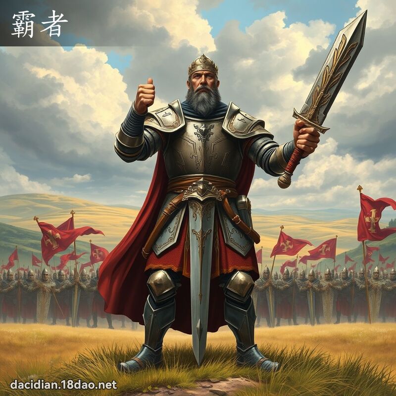 霸者 - 國語大辭典配圖