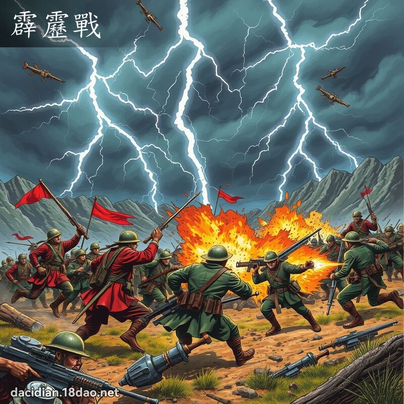 霹雳战 - 国语大辞典配图