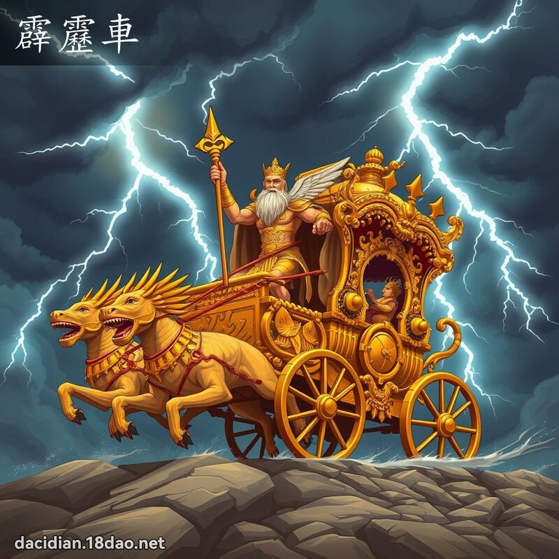 霹靂車 - 國語大辭典配圖