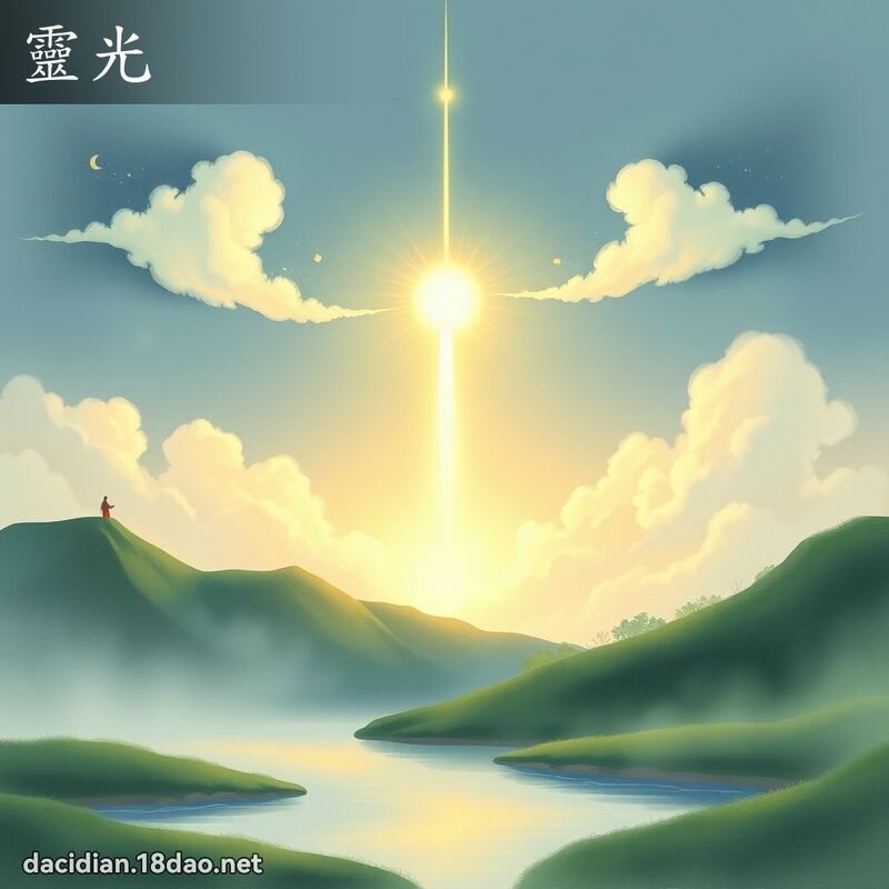 靈光 - 國語大辭典配圖