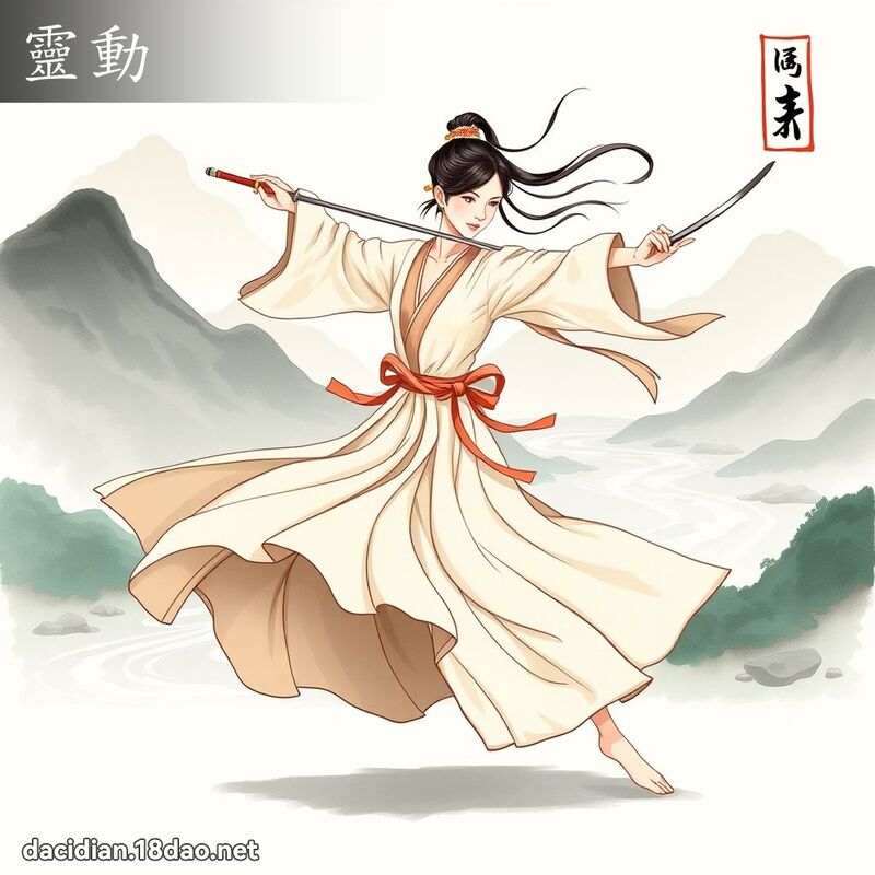 靈動 - 國語大辭典配圖