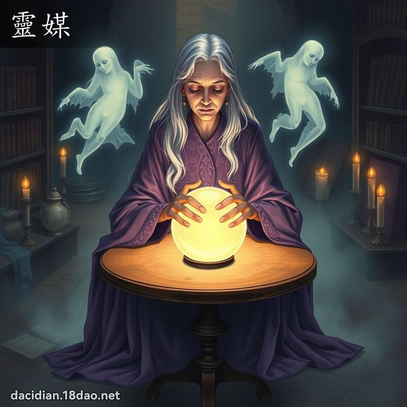 靈媒 - 國語大辭典配圖
