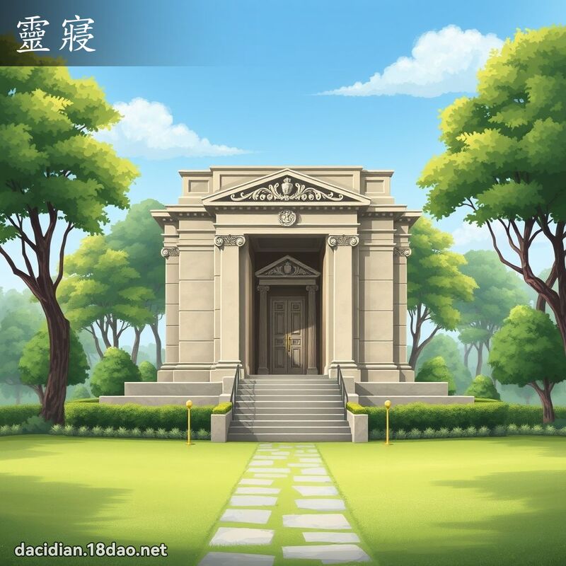 靈寢 - 國語大辭典配圖