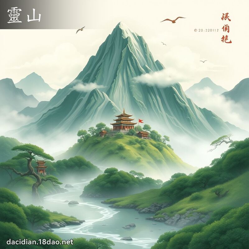 靈山 - 國語大辭典配圖