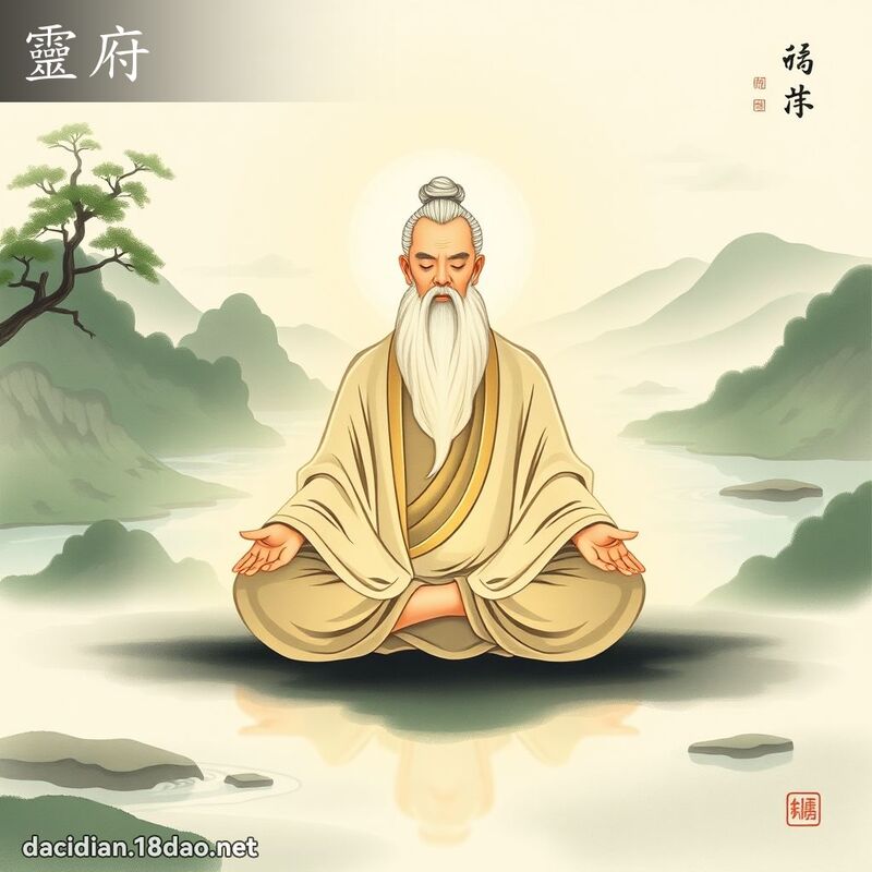 靈府 - 國語大辭典配圖