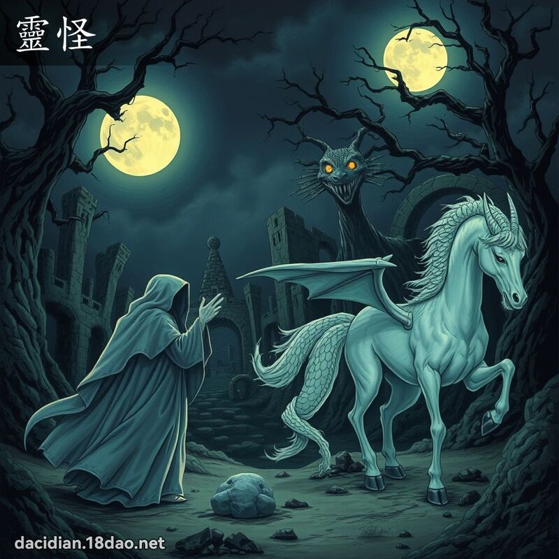 靈怪 - 國語大辭典配圖