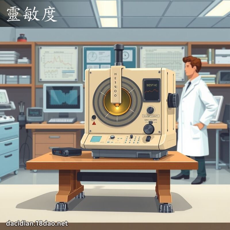 靈敏度 - 國語大辭典配圖
