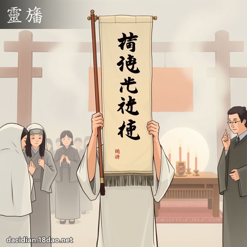 靈旛 - 國語大辭典配圖