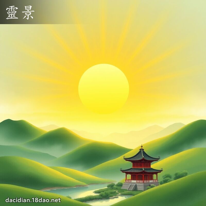 靈景 - 國語大辭典配圖