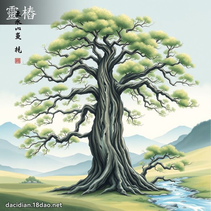 靈樁 - 國語大辭典配圖