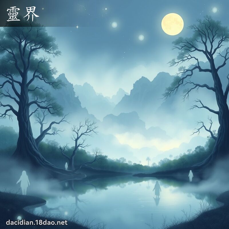 靈界 - 國語大辭典配圖