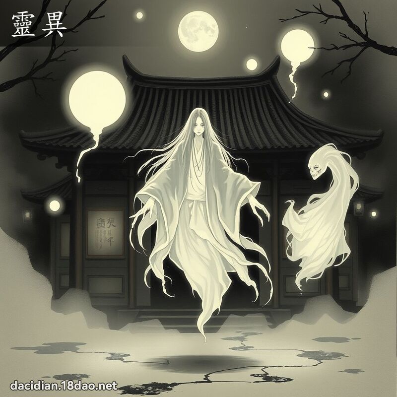 靈異 - 國語大辭典配圖