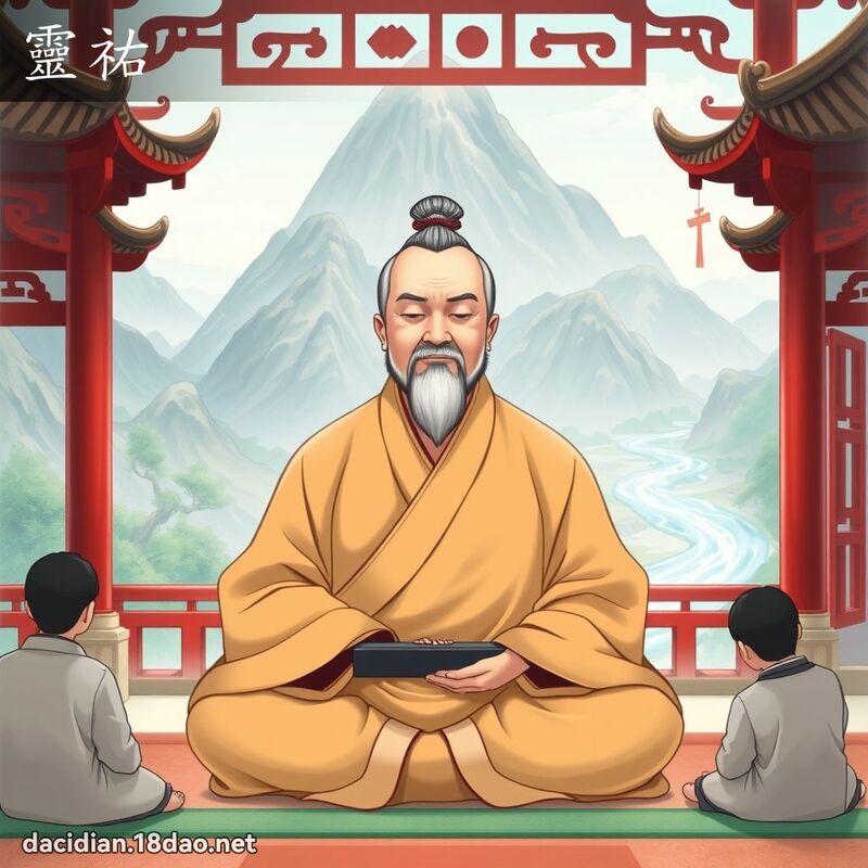 靈祐 - 國語大辭典配圖