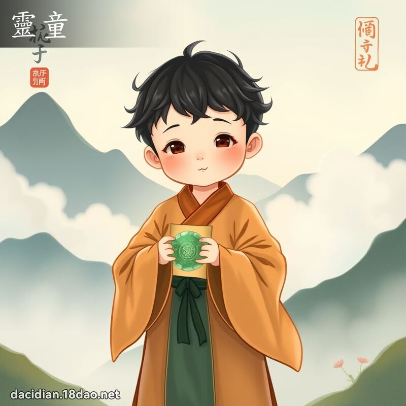 灵童 - 国语大辞典配图
