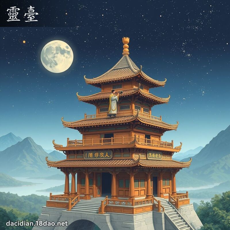 靈臺 - 國語大辭典配圖