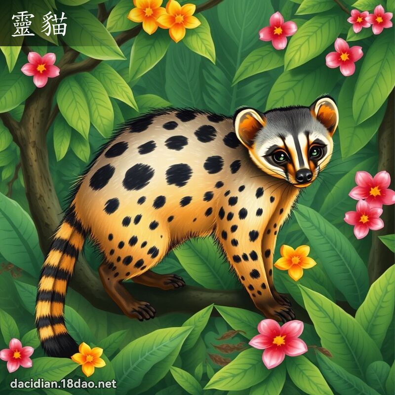 靈貓 - 國語大辭典配圖