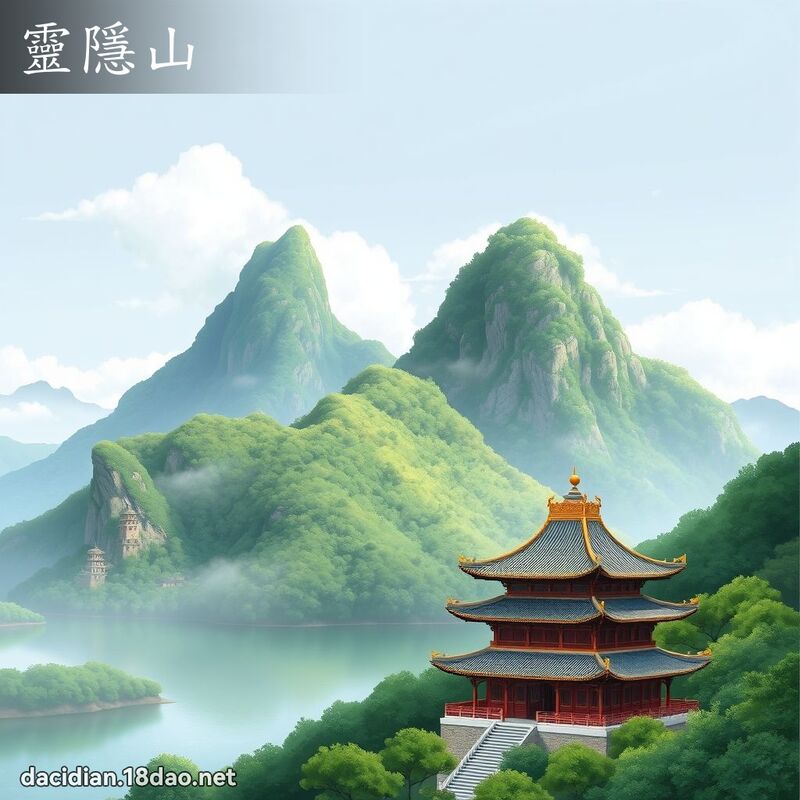 靈隱山 - 國語大辭典配圖