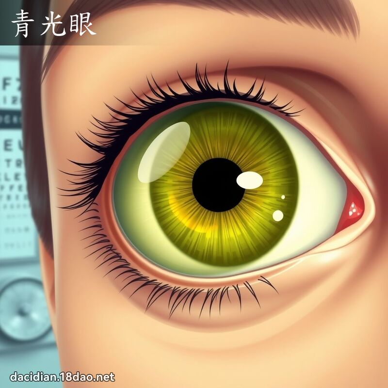 青光眼 - 国语大辞典配图