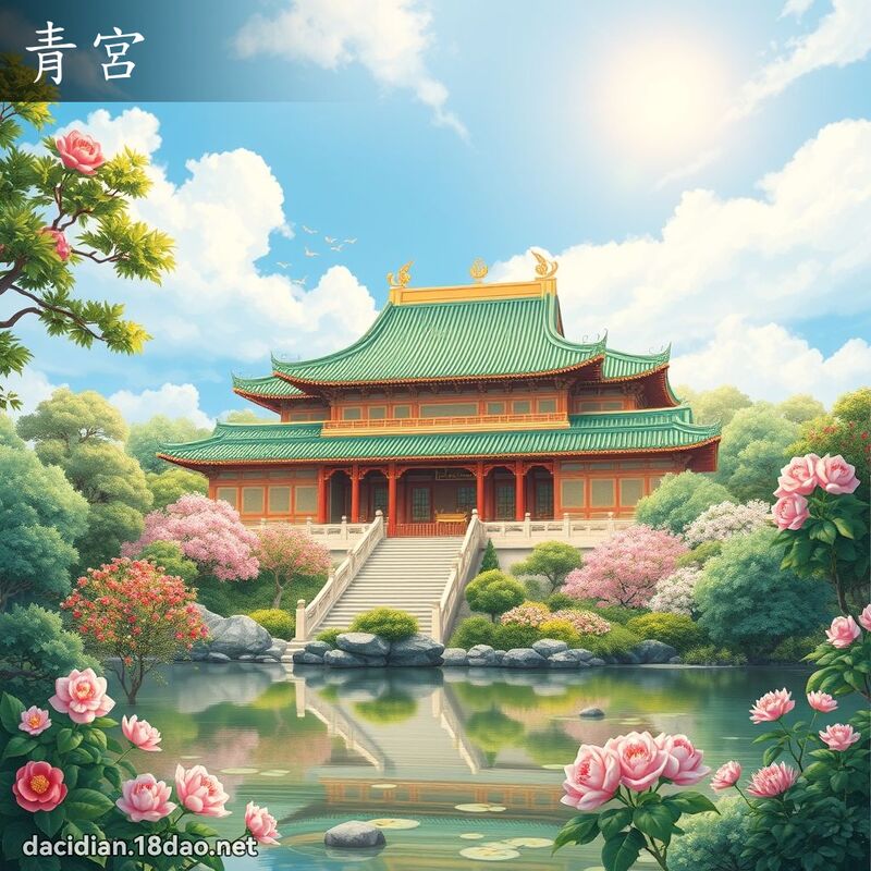 青宫 - 国语大辞典配图