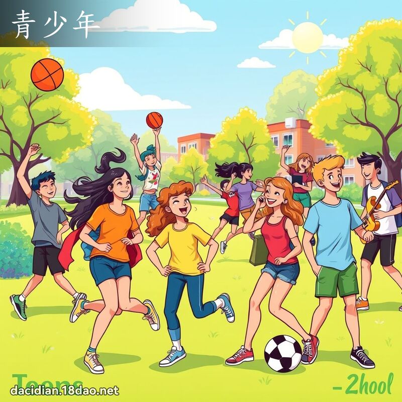 青少年 - 国语大辞典配图