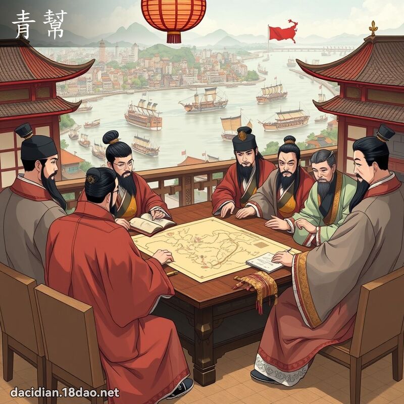 青帮 - 国语大辞典配图