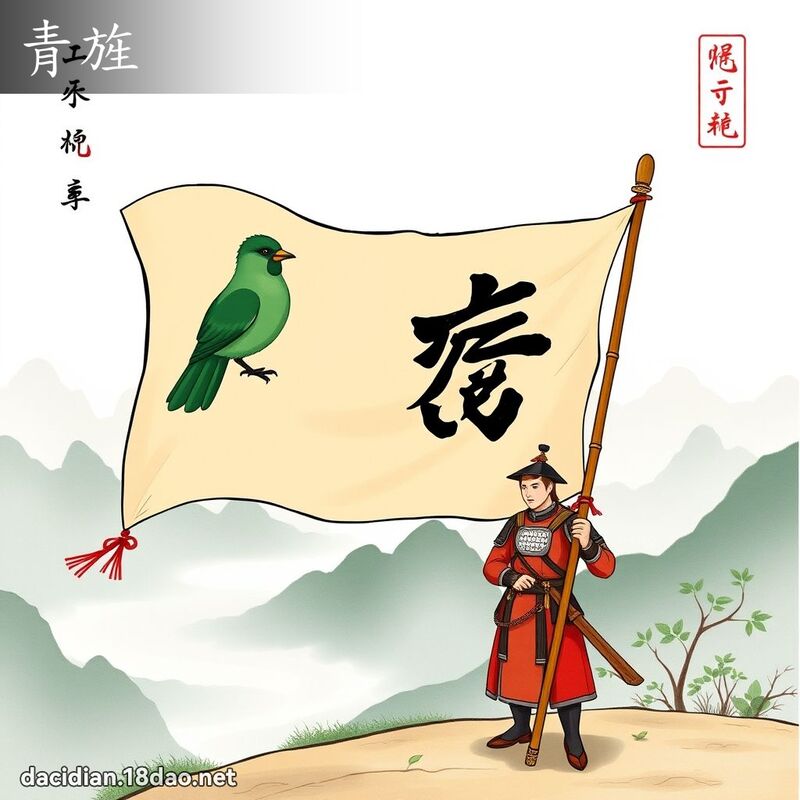 青旌 - 国语大辞典配图