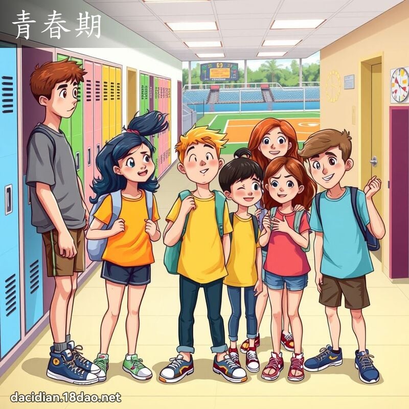 青春期 - 国语大辞典配图