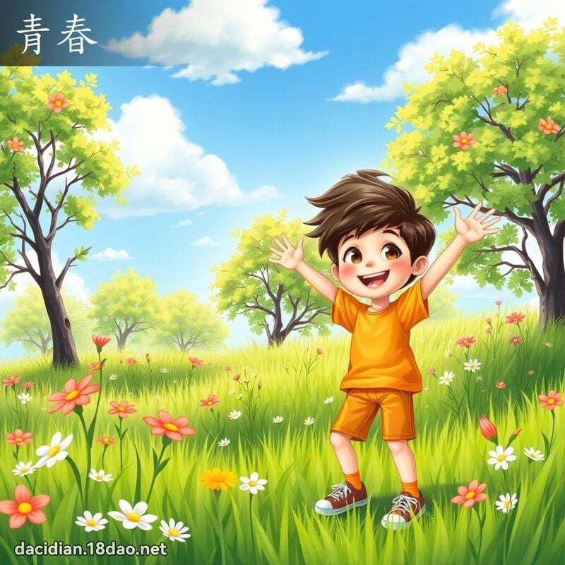 青春 - 国语大辞典配图