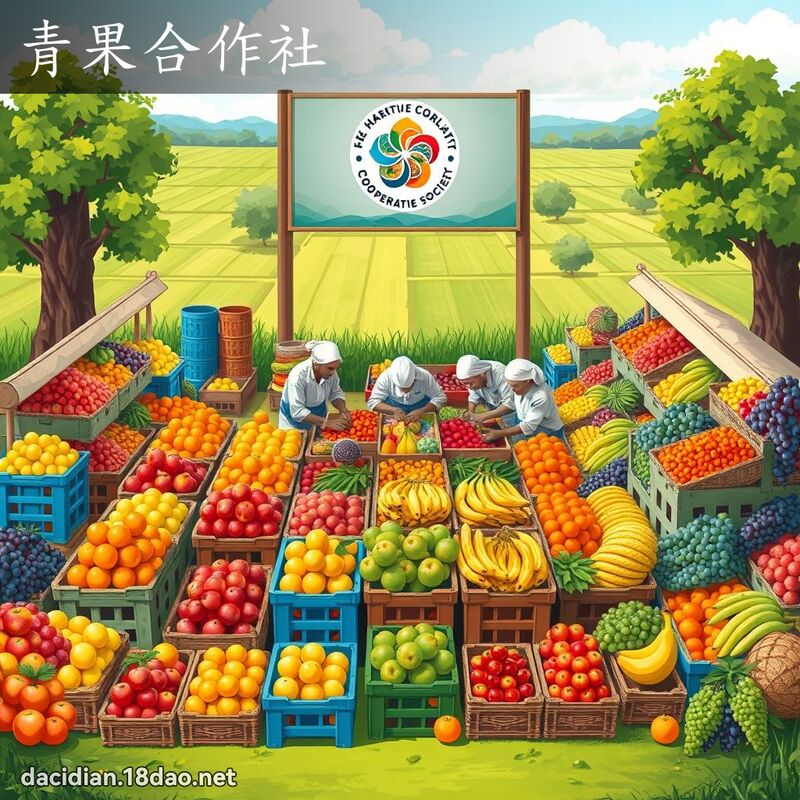 青果合作社 - 國語大辭典配圖