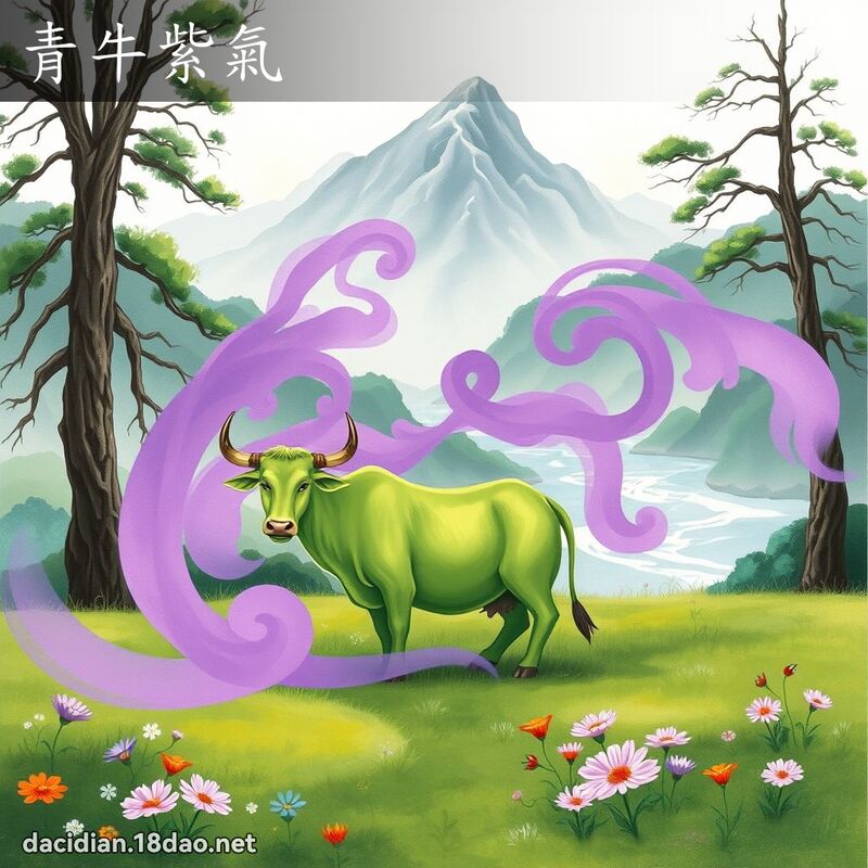 青牛紫气 - 国语大辞典配图
