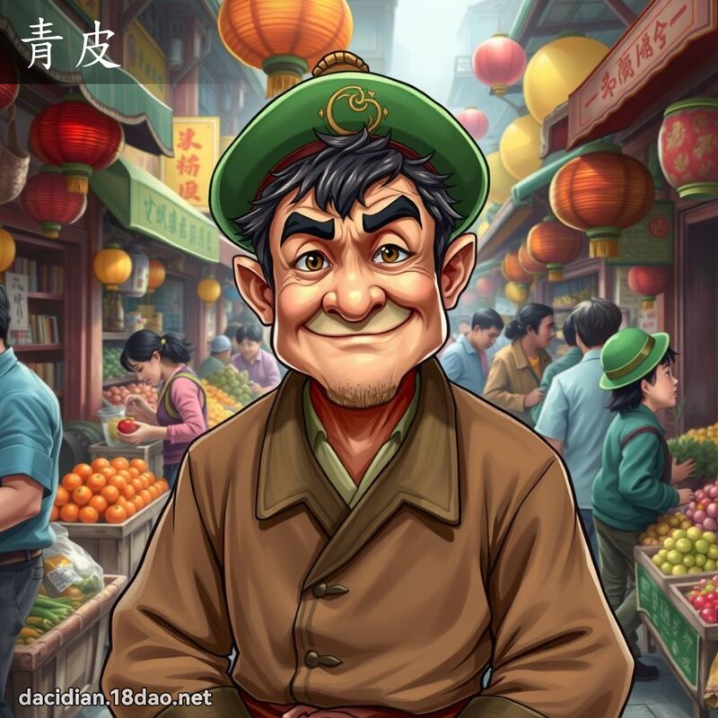 青皮 - 國語大辭典配圖